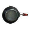 Patelnia głęboka z powłoką marmurową Chef & Cook 24 cm ze szklaną pokrywką