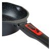 Patelnia głęboka z powłoką marmurową Chef & Cook 24 cm ze szklaną pokrywką