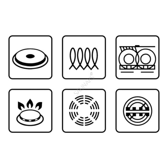 Patelnia z powłoką marmurową Chef & Cook 26cm