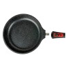 Patelnia z powłoką marmurową Chef & Cook 26cm ze szklaną pokrywką