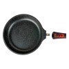 Patelnia z powłoką marmurową Chef & Cook 26cm ze szklaną pokrywką