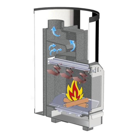Sauna stove COZY 18-O-TW