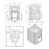Sauna stove COZY 18-QUATTRO