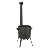 Kazani komplekt  DAVR METALL 10L (korstnaga)