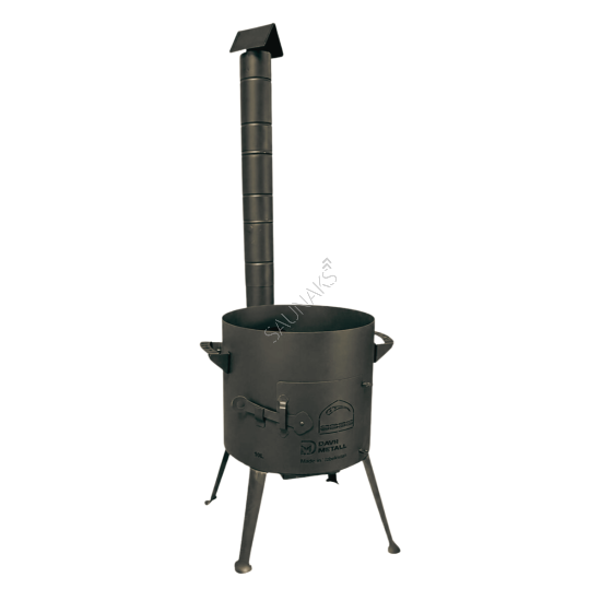 Kazani komplekt  DAVR METALL 10L (korstnaga)