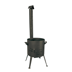 Piec do kazana DAVR METALL 12L (z kominem)
