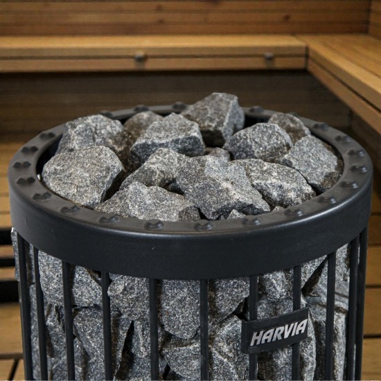 Kamienie do sauny Diabaz Oliwinowy 10-15cm 20kg