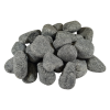 Sauna stones Olivine Diabase rounded 5-10cm 15kg