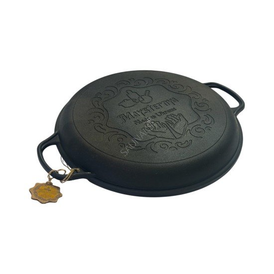 Patelnia grillowa żeliwna MAYSTERNYA 34x4cm