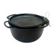 Garnek żeliwny MAYSTERNYA 6L z żeliwna pokrywą