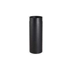 Flue pipe 130mm 50cm black