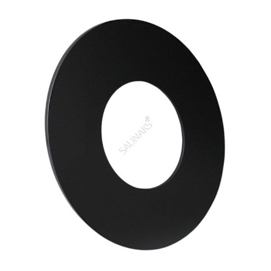 Rozeta rury dymowej 150/90mm czarna