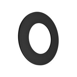 Rozeta rury dymowej 180/50mm czarna