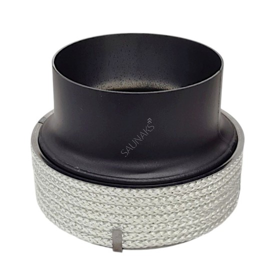 Przejście do komina ceramicznego +120/-160mm czarne