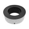 Adapter for ceramic chimney A1 +120/-180mm black