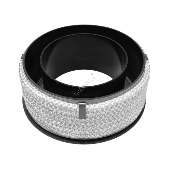 Adapter for ceramic chimney A1 +120/-180mm black