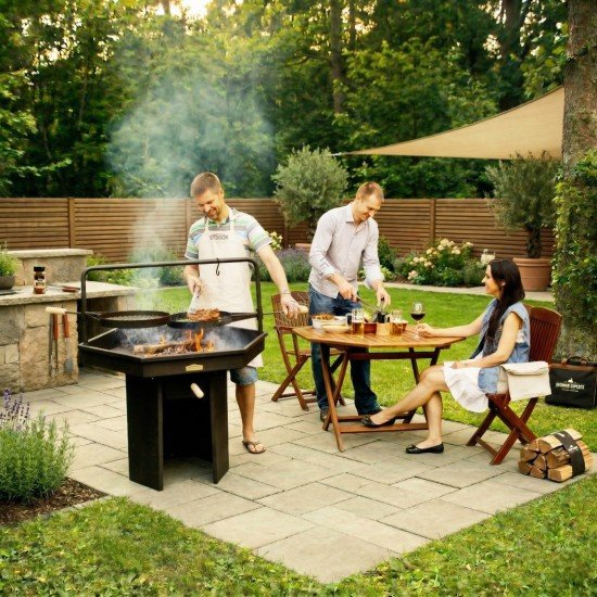 Palenisko ogrodowe z grillem PROFI