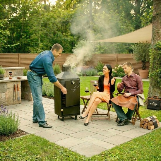 Wędzarnia do wędzenia na gorąco Stoveman 120x45x45cm